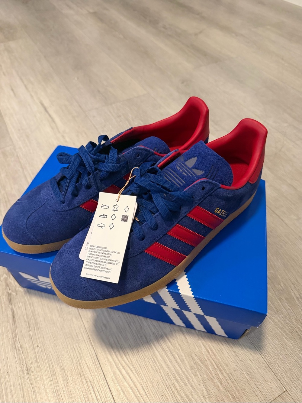 Mens adidas gazelle us 8.5 brand new - Picture 3 of 6